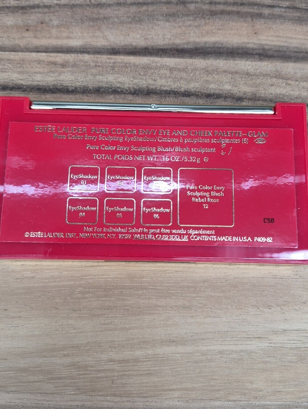 Estee Lauder Pure Color Envy Eye & Cheek Palette: Glam (6 eye, 1 blush), NWOB - Picture 3 of 3